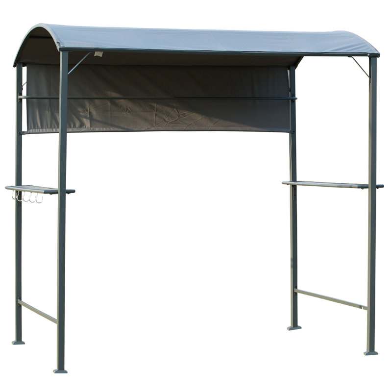 1.38m x 1.38m Metal BBQ Gazebo