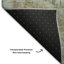 Tapis abstrait lavable à la machine de qualité supérieure Mayfield AMF2100-395341027-395341037