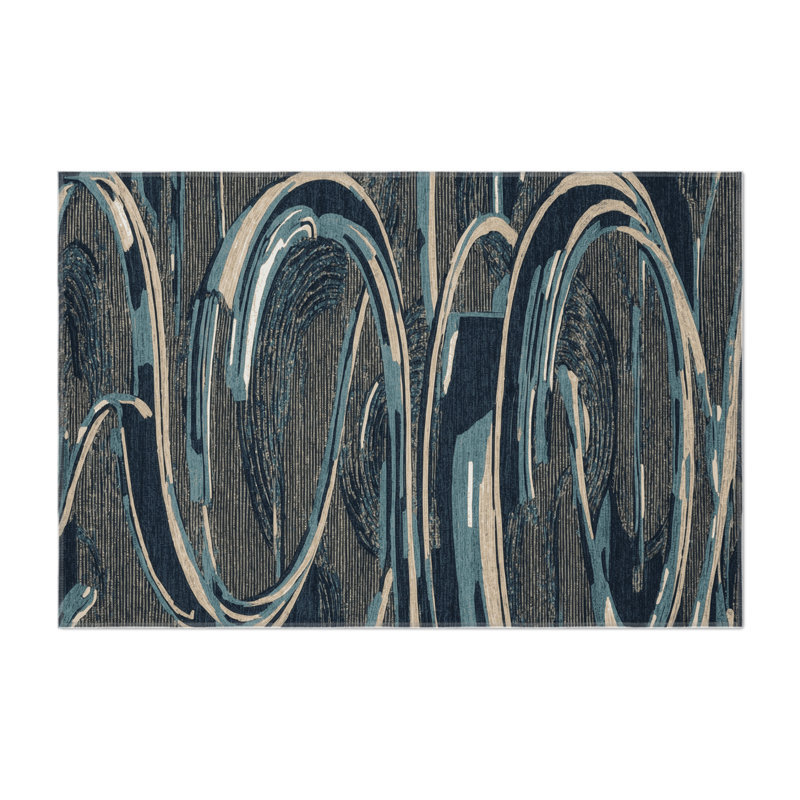 Tapis intérieur et extérieur gris Transport, Rectangulaire 3 pi x 5 pi