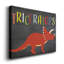 Triceratops - reproduction sur toile tendue-9924787