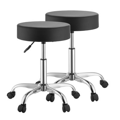 Adjustable Height Ergonomic Lab Stool