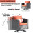 Harbin 7-Person Wicker/Rattan Patio Conversation Set With Cushions With Fire Pit-1683294787