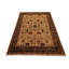 Tapis traditionnel en laine noué à la main brun clair 8 pi 7 po x 11 pi 7 po