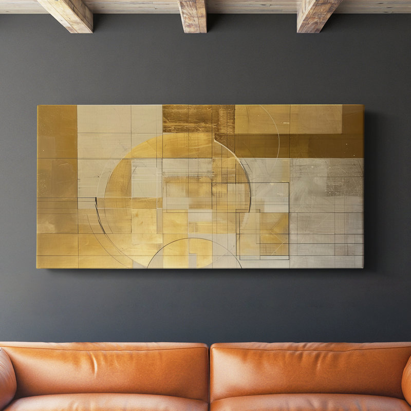 Série abstraite 1 # LXI-Gallery, toile tendue, H 20 po x l 40 po