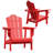 Devito All-Weather Resistant HDPE Plastic Oversize Adirondack Chair-1771610896
