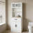 Freestanding Pantry Cabinet with Doors