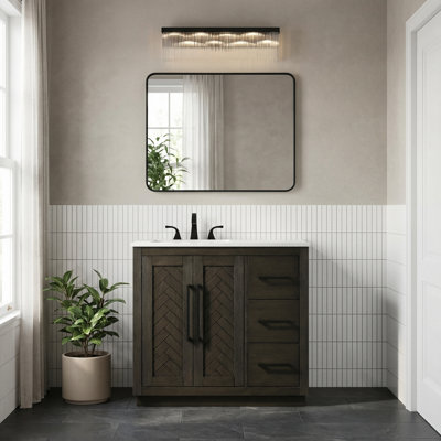 Meuble-lavabo simple 36 po