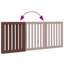 Archie & Oscar Dog Gate Foldable 3 Panels White 150 Cm Poplar Wood-1736425038-1736425036