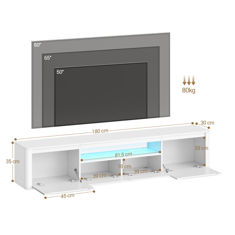 TV Stand for TVs up to 78"