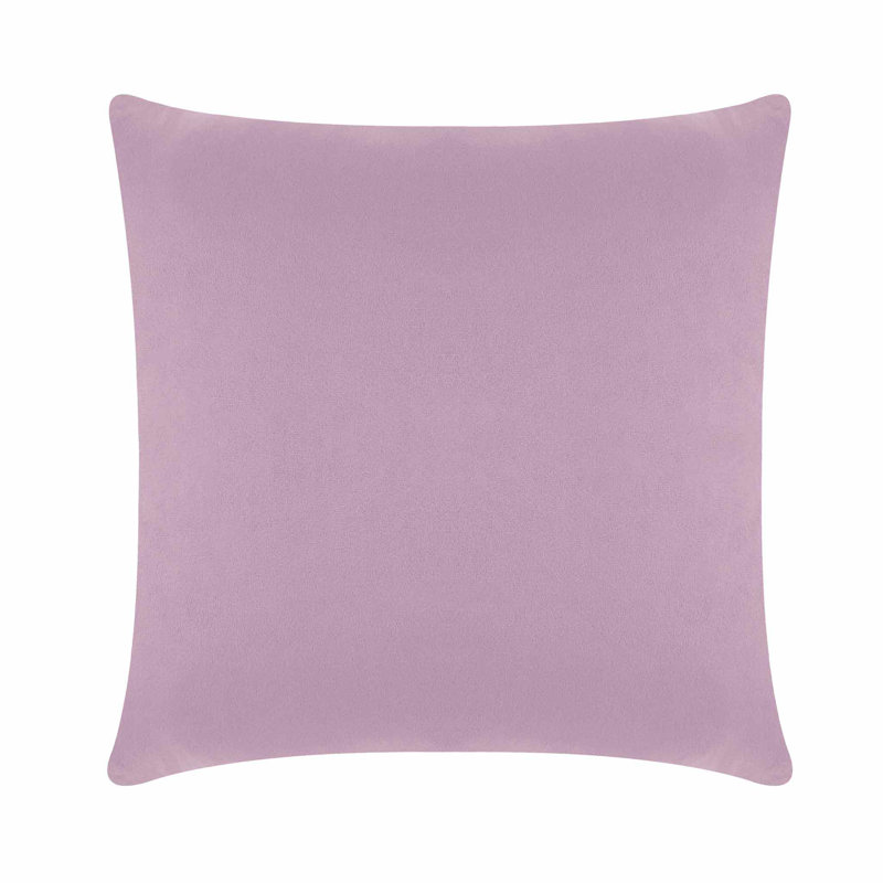 Coussin Sparkles Home Faux perles, strass et insertions de plumes incluses, Carré 20 po, Lavande