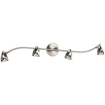 42.5'' 4 -Light Track Track Kit with Dimmable and Adjustable Head