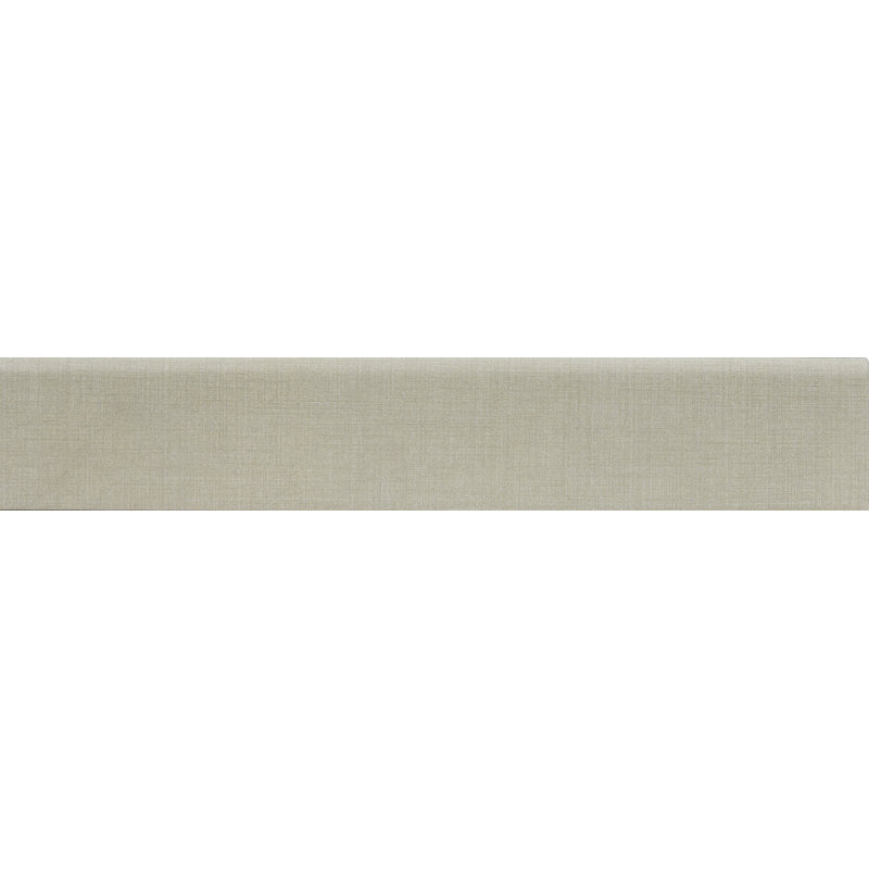 Copra 3 in. x 18 in. Matte Porcelain Bullnose Tile Trim, Sahara