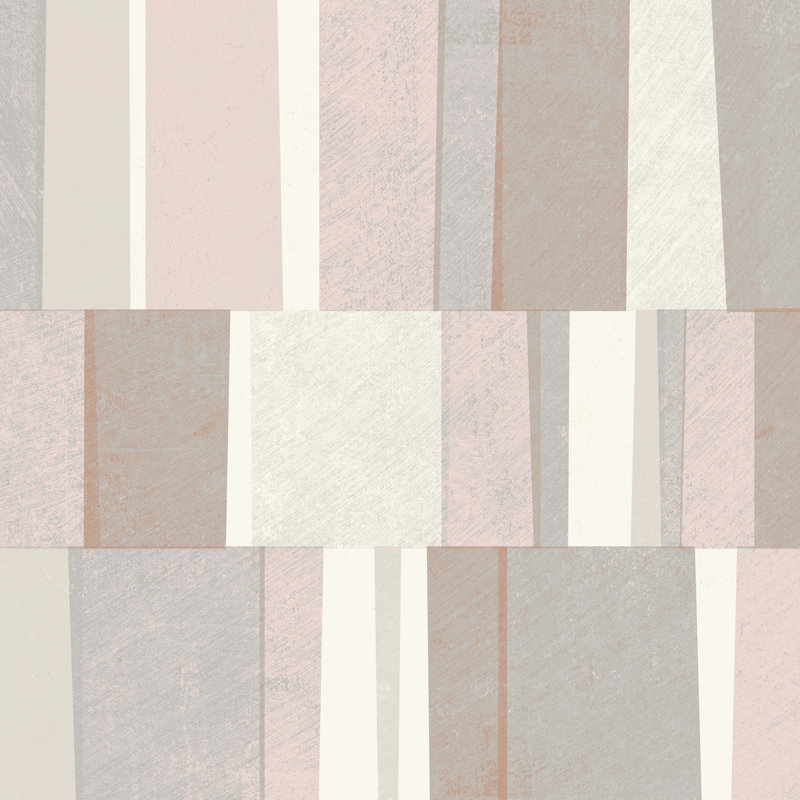 Blush, reproduction encadrée abstraite, Non, H 30 po x l 30 po x P 1,25 po, Papier avec cadre noir