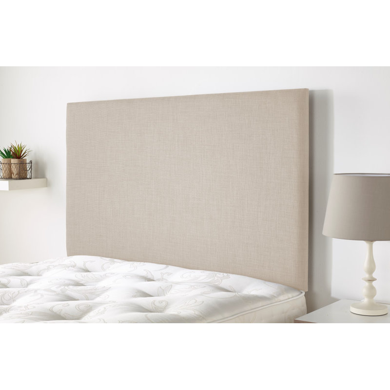 Upholstered Twill Headboard, Cream, Small Double (4')