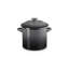 Le Creuset Enamel-On-Steel Stockpot With SS Knob, 10 Qt., White-1140025278-1110542932