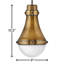 Luminaire suspendu réglable Oliver avec verre opale gravé-55175329-55175331