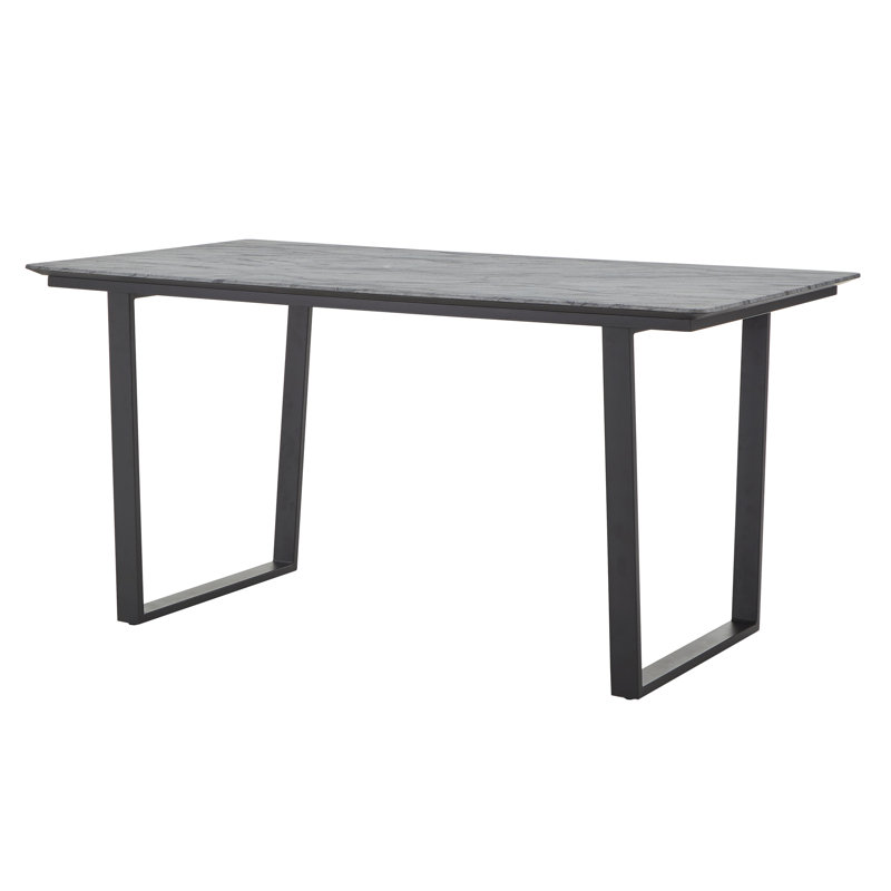 Table de salle à manger 62,99 po Siguna, Noir