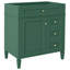 Meuble-lavabo de salle de bain de 30 po sans lavabo supérieur, armoire de rangement moderne avec 2 tiroirs et un tiroir rabattable (BASSIN INCLUS)-134579563-134579558