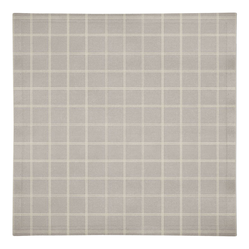 Serviette en coton 10 po Divia, Gris