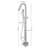 Single-Handle Freestanding Tub Faucet With Hand Shower Brass Floor Mount Tub Filler-108840440