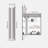 Kerria 20'' W 28 H'' Surface Mount LED Medicine Cabinet Lighting Mirror with 2 Adjustable Shelves