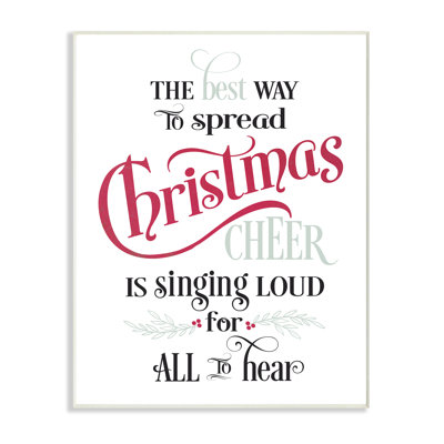 « christmas christmas bravo, typographie », impression