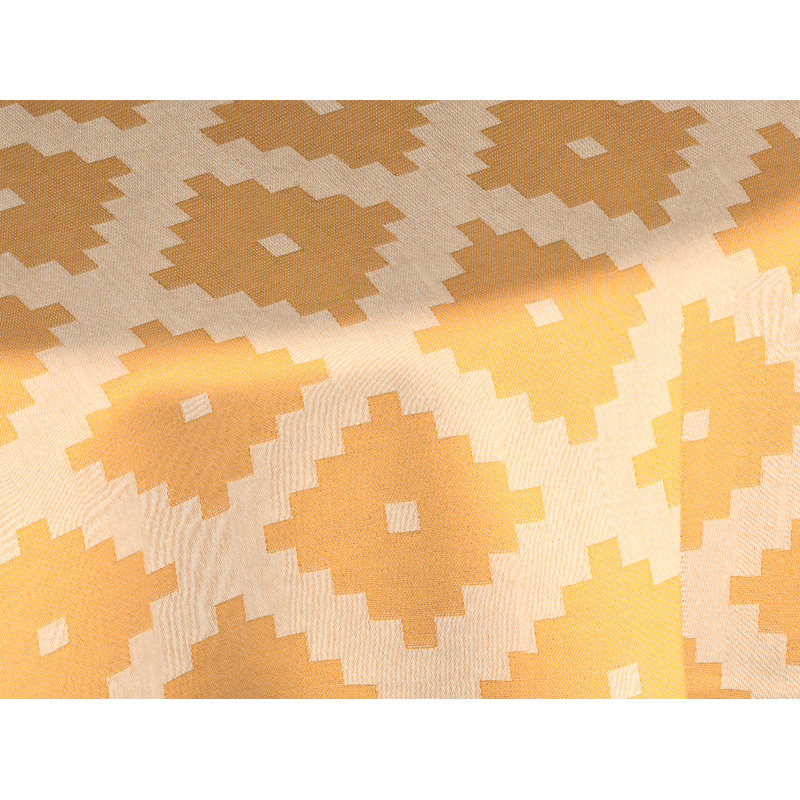 Esteban Tablecloth, 130cm W x 220cm L, Curry