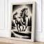 Galloping Horse Rustic - Wrapped Canvas-743055096-743055097