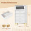 10cm W 4 - Drawer Chest of Drawers