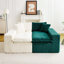 Canapé multifonctionnel luxueux en velours de couleur tortue (rangée simple, côte à côte ou face à face)-1177200042