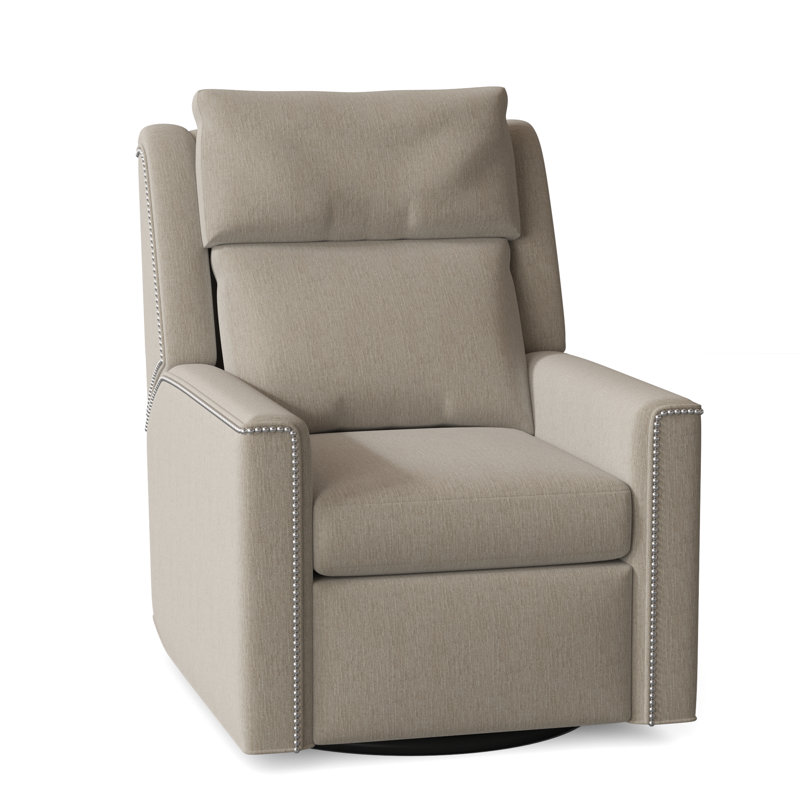 Nolan Recliner, Swivel Glider, Linen (3156 72), Manual