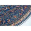 Hand Knotted Wool Oriental Area Rug in Blue/Cream/Red/Brown