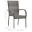 Ensemble bistro rectangulaire pour 2 personnes-908037038-908002173