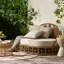 Atia 60'' Wide Wicker Patio Daybed with Cushions