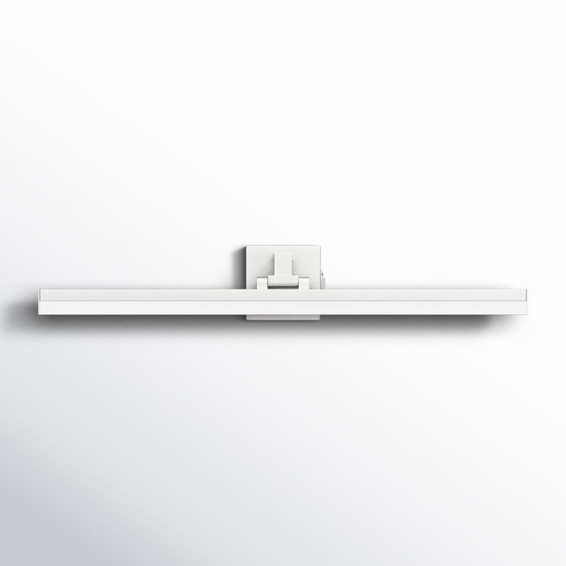 Éclairage pour meuble-lavabo Brendyn, Nickel brossé, 5"H x 32"W x 3"D, 32 W