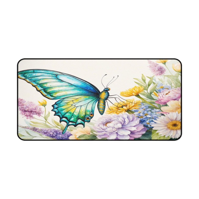 Polyester Desk Pad, 14.4x12.1
