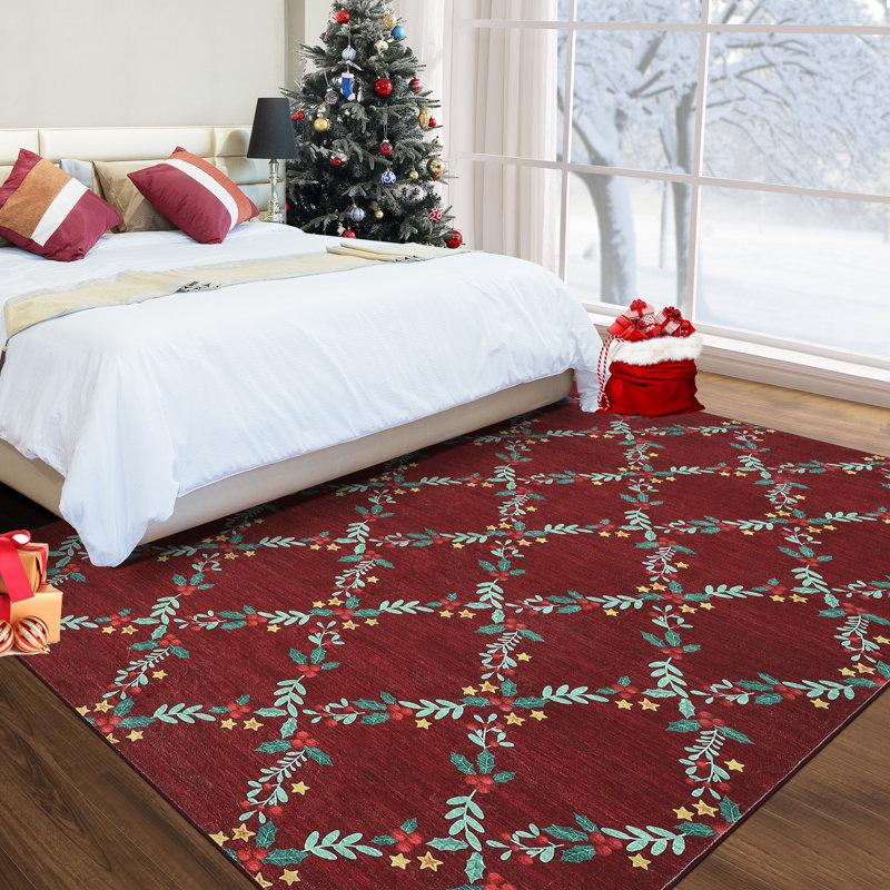 Tapis Christmas, Rectangulaire 8 pi x 10 pi
