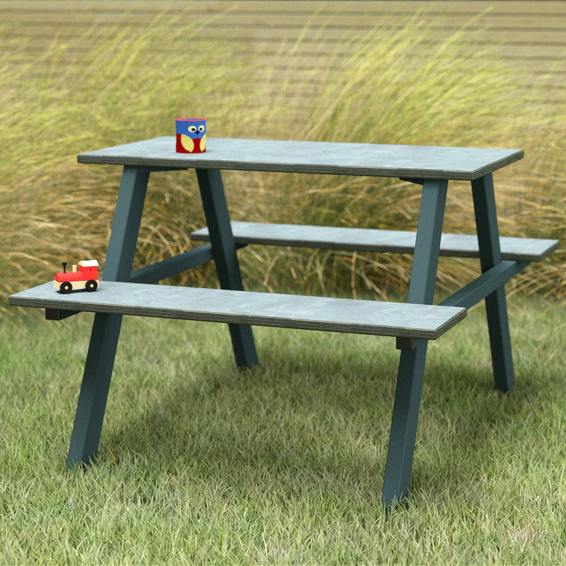 Kids Rectangular Outdoor Table Or Chair