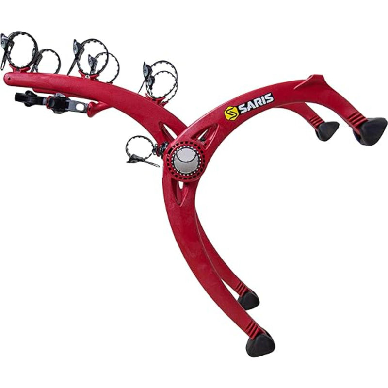Porte-bagages Saris, porte-coffre de voiture Bones EX, supports 3, étincelle, Rouge