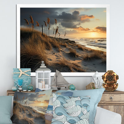 " Beach Photo Grass "