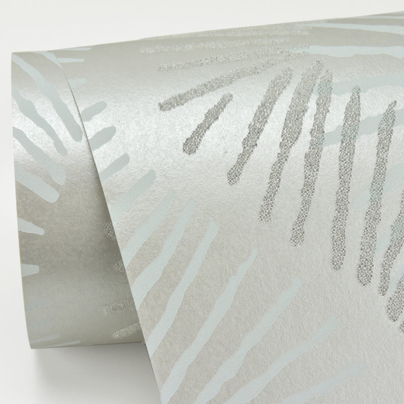 Rouleau de papier peint L 33 pi x l 20,5 po Celadon, Champagne