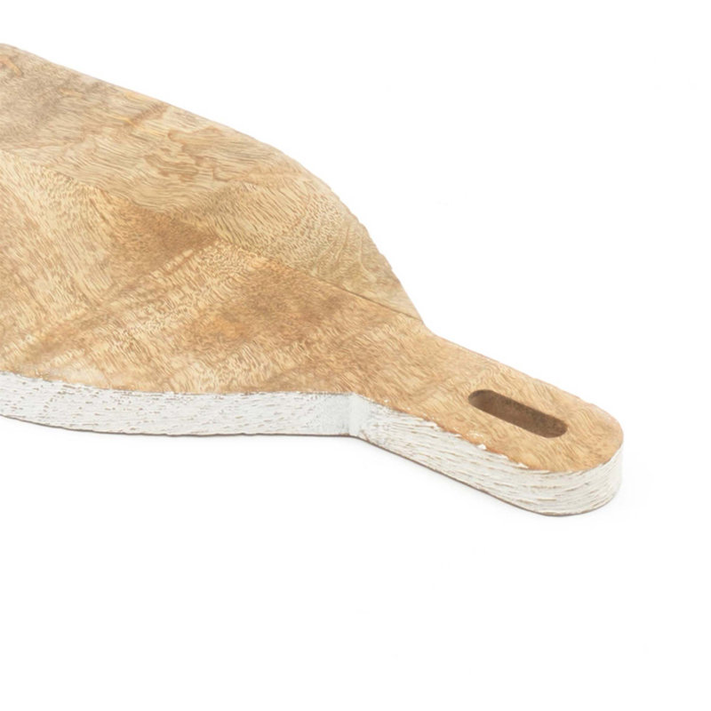 Planche à découper / planche à fromage en bois fabriquée à la main Lauren - durable, élégante et parfaite pour recevoir, 15 po x 7,5 po