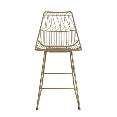 Counter Stool with Metal Frame