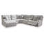 Acklen 6-Piece Power Reclining Sectional With Chaise-111301382