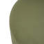 Repose-pieds rond en velours, vert olive-1019077893