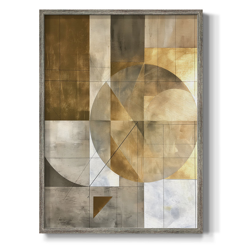 ABSTRACT Series CXVIII Framed Print - Solid Wood, 11" H x 9" W