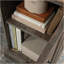 Bureau en L, finition brune