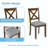 Wooden Dining Rectangular Table Set For 4,Kitchen Dining Table For Small Space-1455830803