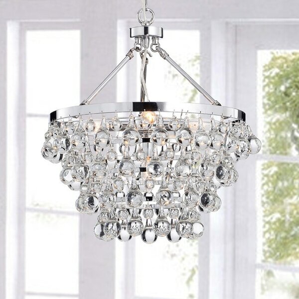 House of Hampton® Mckeel 5 - Light Dimmable Tiered Chandelier & Reviews ...