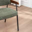Chaise de salle à manger rembourrée Devane-123161718